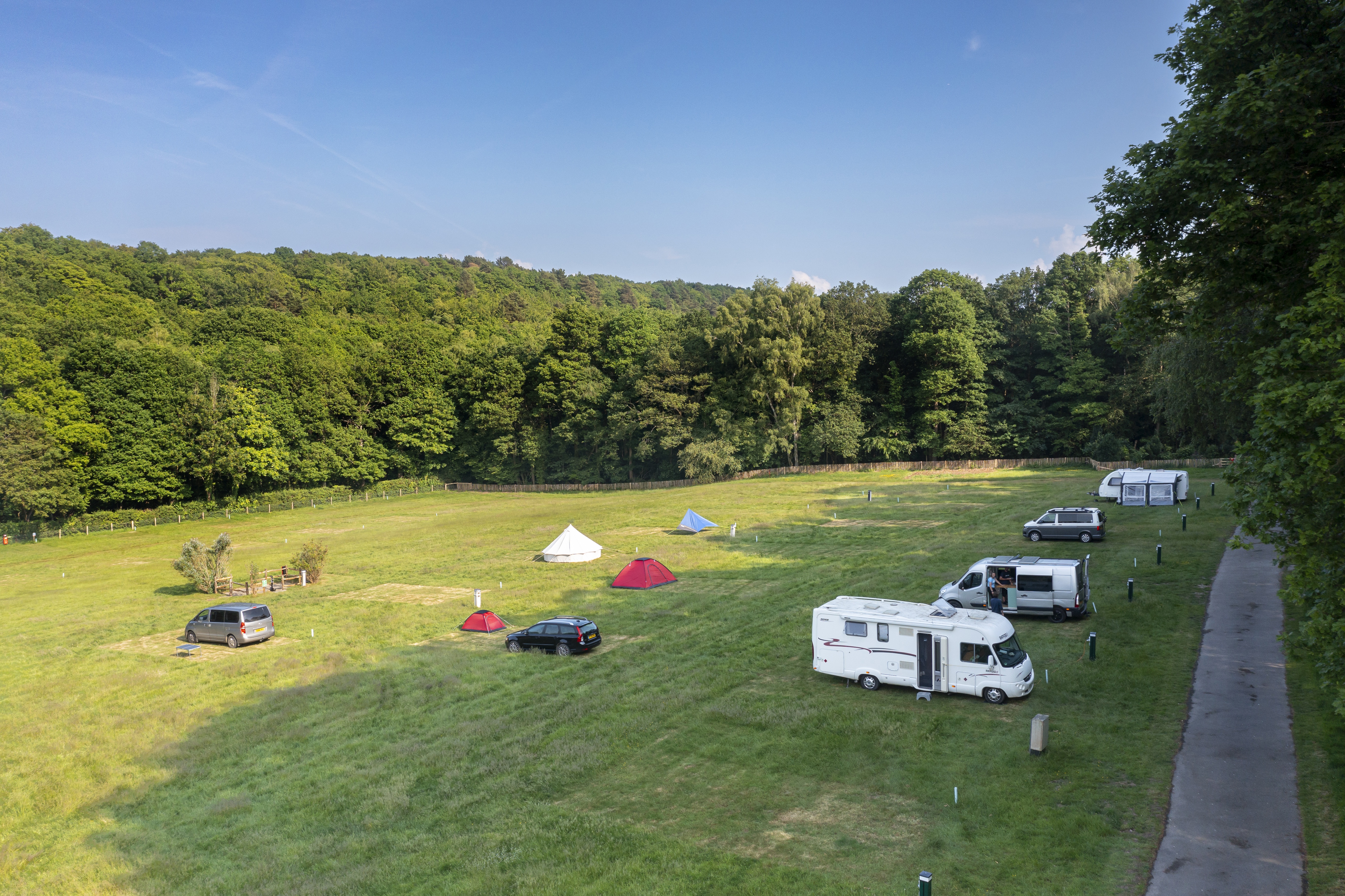 Oldbury Hill Campsite, Drone 12 John Miller June 2023 (1)