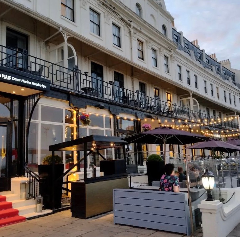 Front Of Hotel Evening